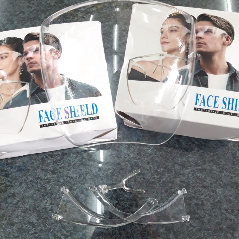 Face Shield Dental Kacamata Face Shield Nagita dan fs naik turun