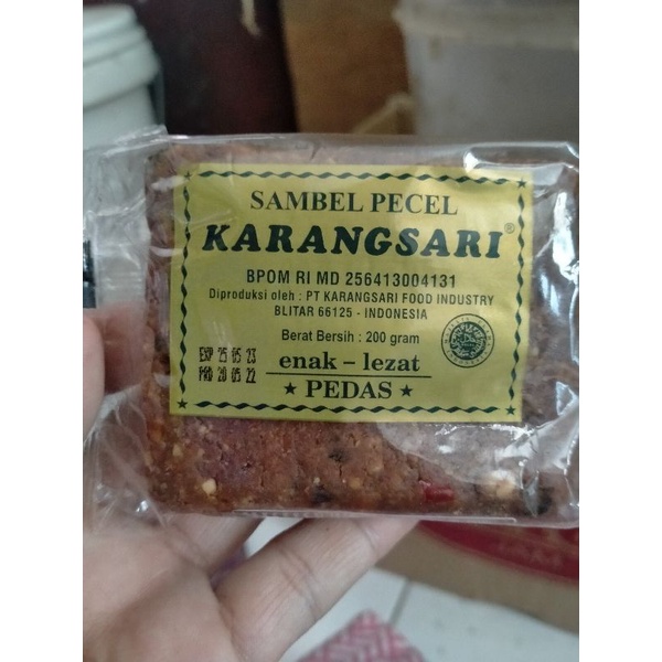 

BUMBU PECEL KARANG SARI/BUMBU KACANG