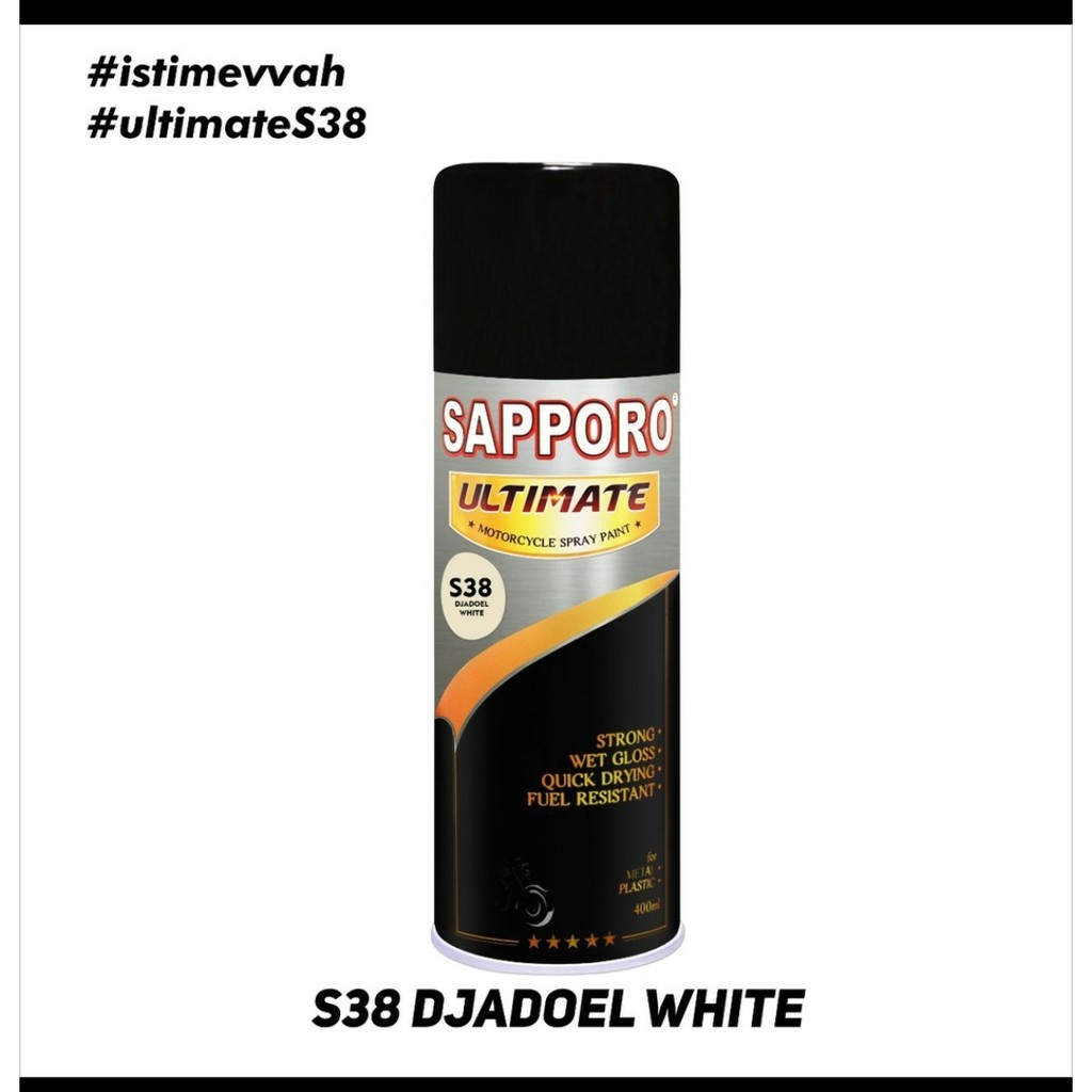 

Sapporo Ultimate S38 Djadoel White / Cat Kaleng