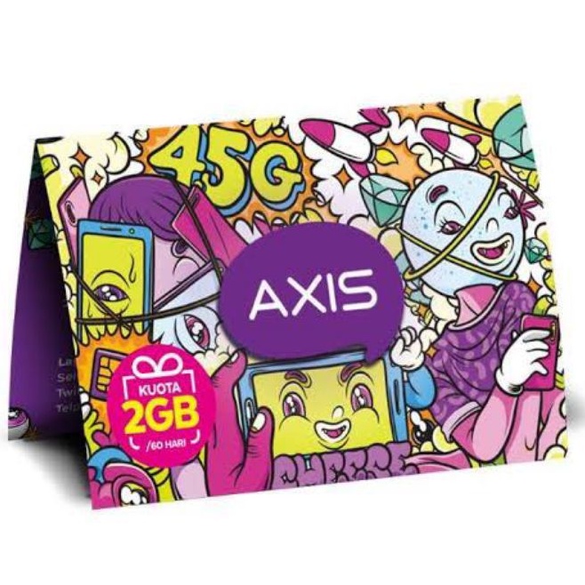 Kartu Perdana Kuota Axis 2gb