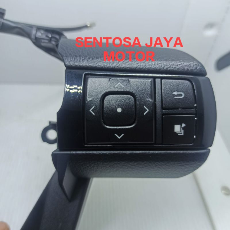 Tombol Audio Steer Stir Fortuner VRZ Hilux Revo 2016 Up Asli Silver