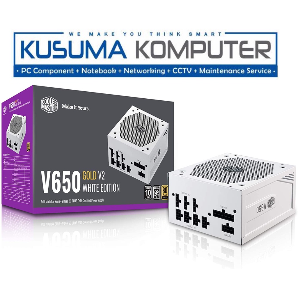 Cooler Master V650 Gold V2 White Edition 80+ Full Modular