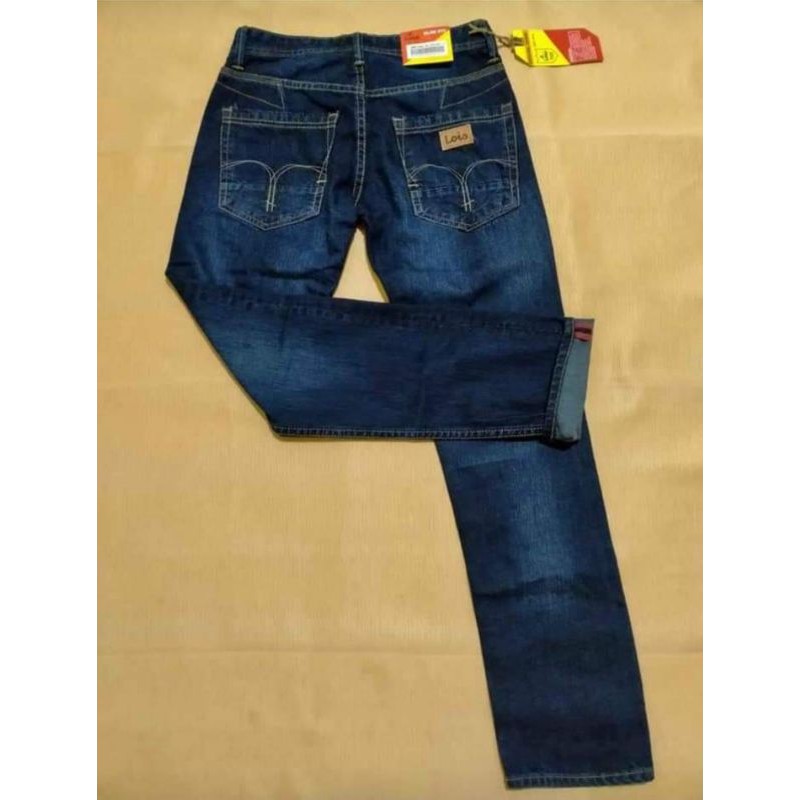 DJ //CELANA LOIS PRIA (27-38) BAHAN ORIGINAL JEANS /CELANA PANJANG PRIA