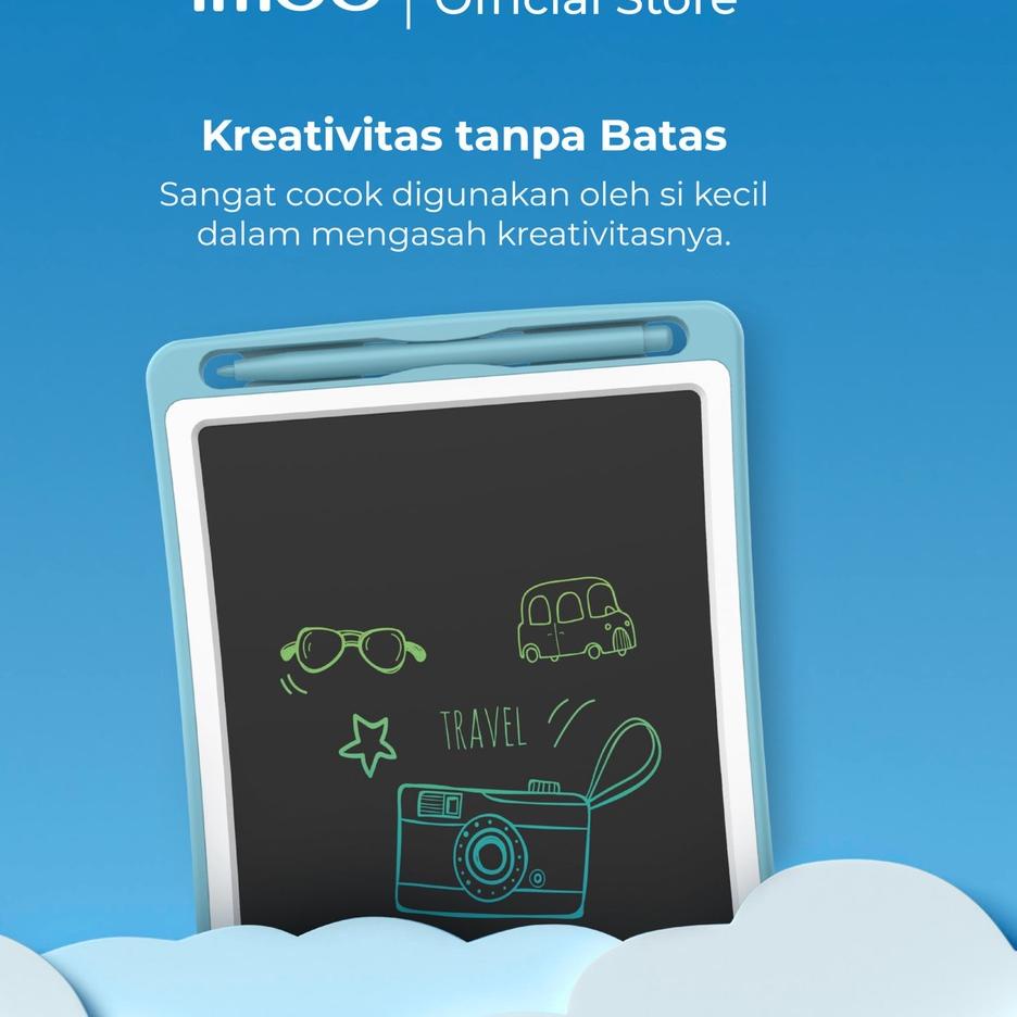 

Wow Murah Meriah.. imoo LCD Writing/Drawing Board 10 inch Tablet Papan Listrik Tulis Mainan Anak Garansi Resmi 1 Tahun OET-LDB3