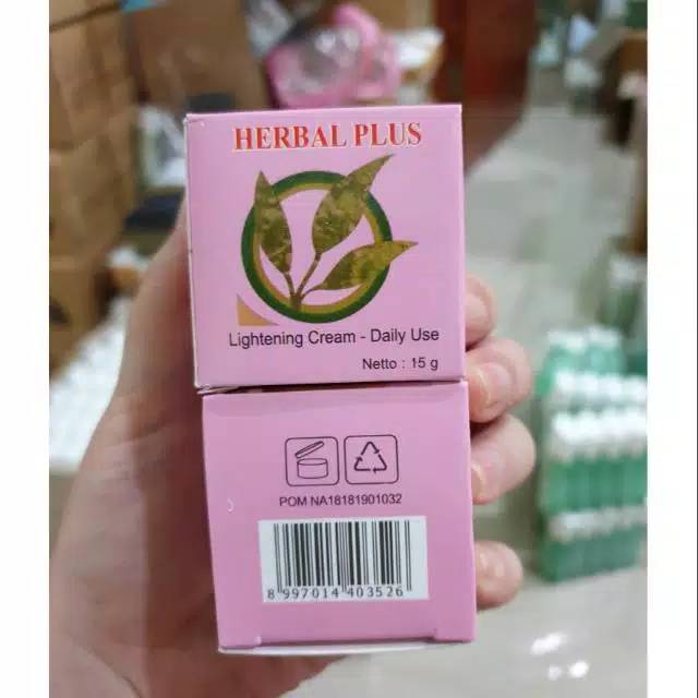 Cream herbal plus BPOM original