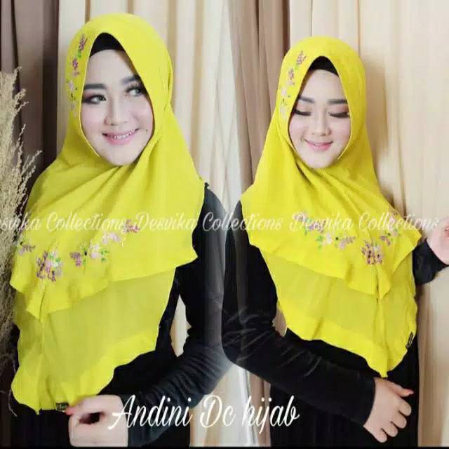 Khimar ORI BY DESVIKA. READY. HIJAB DESVIKA. ANDINI DESVIKA. 2 layer