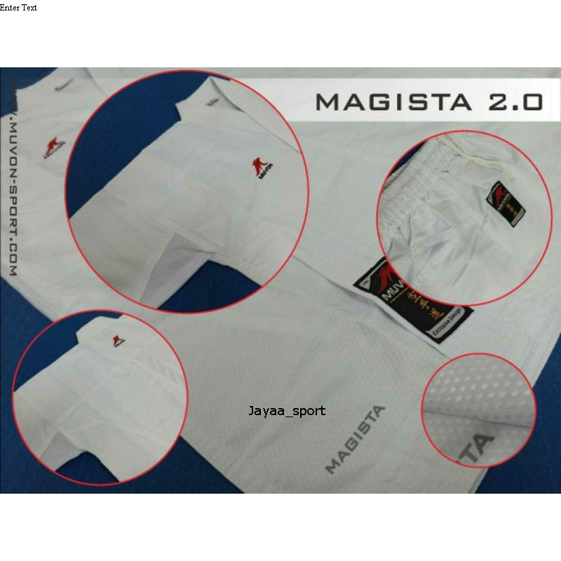 (MVN) ORIGINAL // Magista New Type 2.0//Karategi Kumite//Baju Karate Muvon