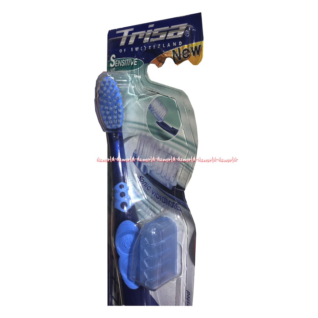 Trisa Sonic Power Battery Sensitive Sikat Gigi Dengan Baterai Tooth Brush