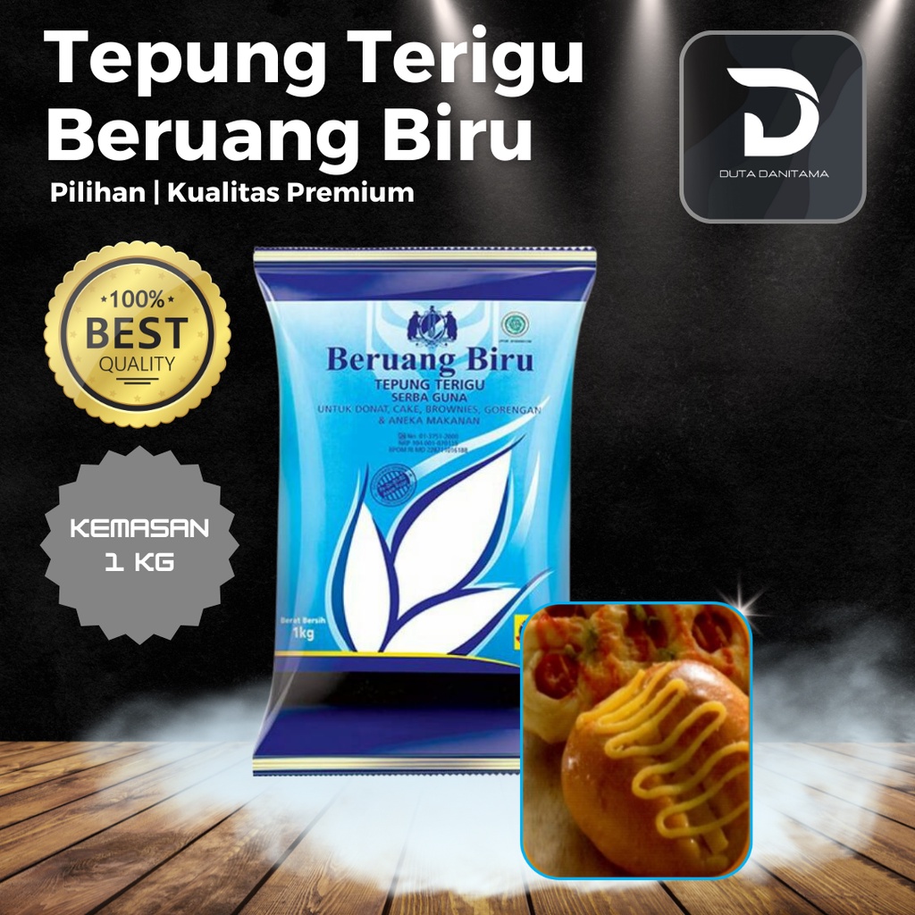 

Tepung Terigu Beruang Biru 1 kg