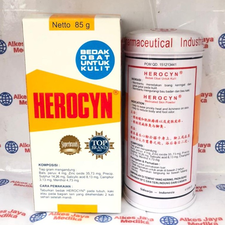 Herocyn Bedak Obat Untuk Kulit Gatal  Bedak gatal gatal Bayi anak dewasa  Bedak gatal alergi kulit  Kids Body Powder bedak anak Bedak gatal gatal Bayi anak dewasa  Bedak gatal alergi kulit Herocyn Herosin Herocin bedak powder Bedak herosin dewasa