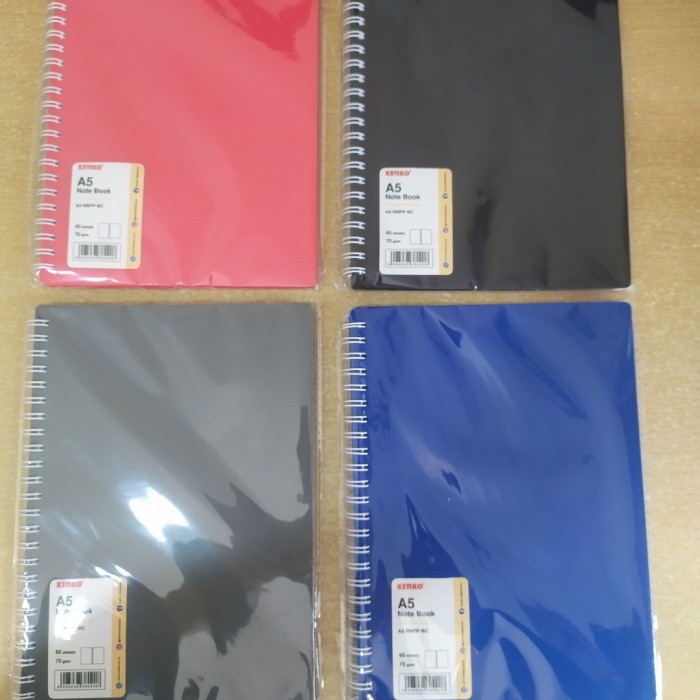 

Hadir Kenko Ring Book A5-Rnpp Basic Color - Note Book Gilaa!!!