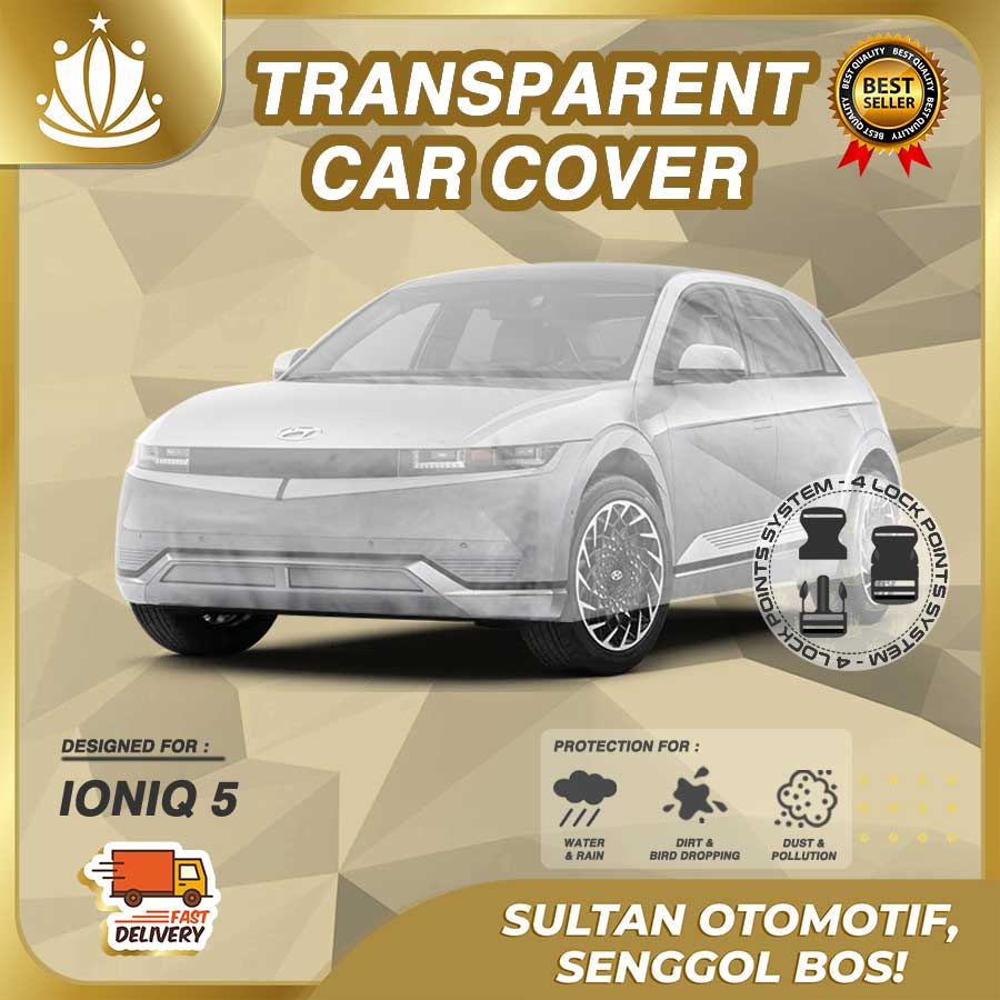 Body Cover Mobil Plastik TEBAL IONIQ 5 WATERPROOF