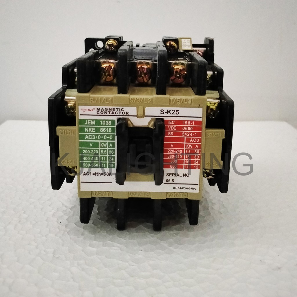 MAGNETIC KONTAKTOR SK-25 SK25 220V INS (MODEL MITSUBISHI)