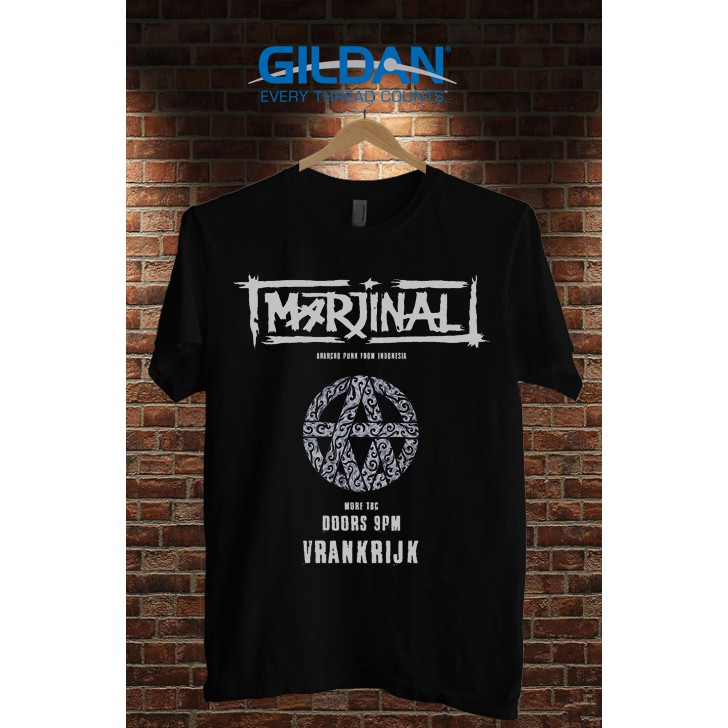 kaos band marjinal tshirt original gildan softstyle marjinal 10