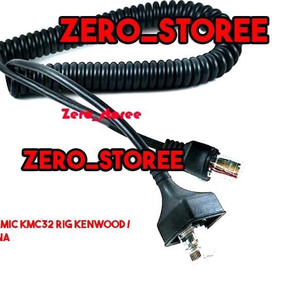 Promo - Kabel Mic Kenwood Kabel MIG Kenwood Spiral Rig Radio Kabel kenwood TM271 TM281 281 tm 271 KM