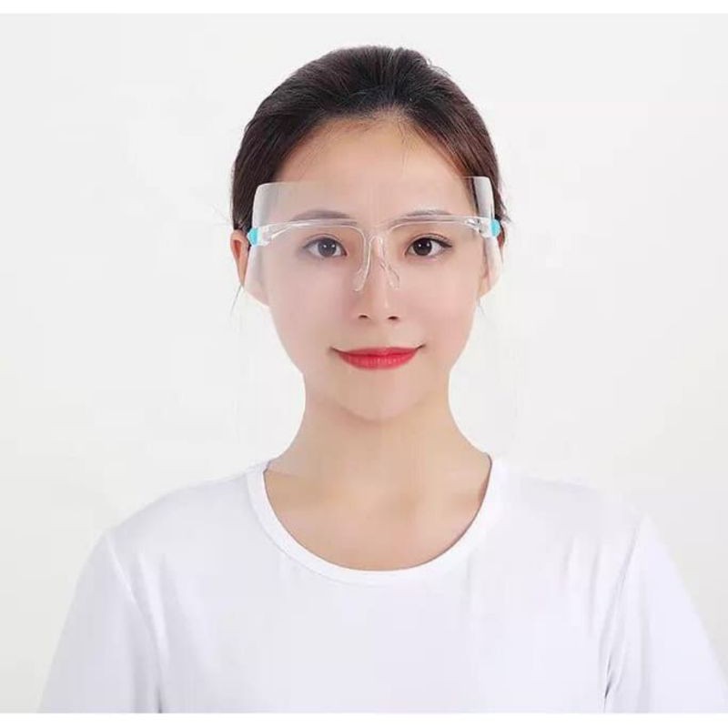 Face Shield Kacamata Glasses - Kacamata Pelindung Wajah FACE SHIELD KACAMATA MEDIS PELINDUNG WAJAH