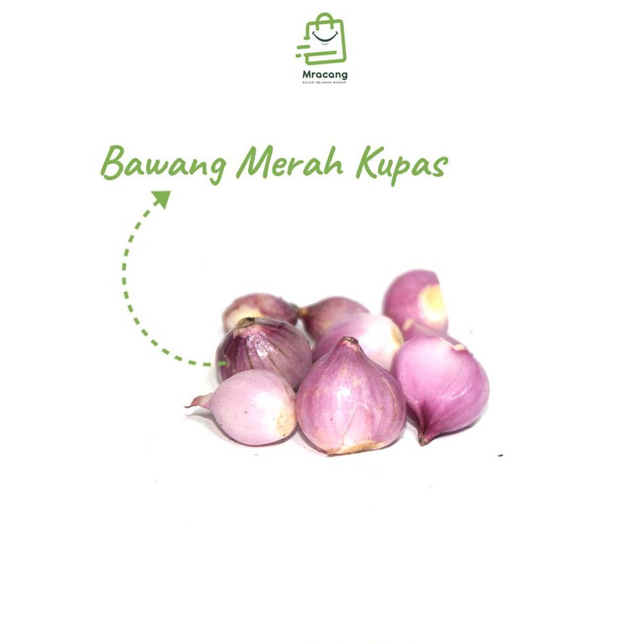 BAWANG MERAH KUPAS / SAYURAN GROSIR BERAT 1KG