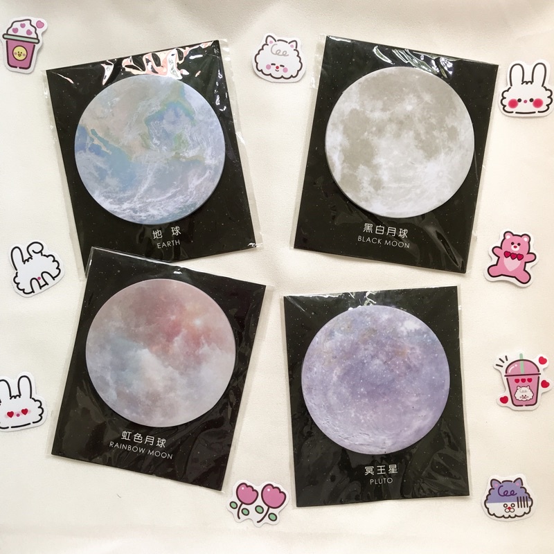 

Sticky Notes Planet Series (30 lembar, ada lem)