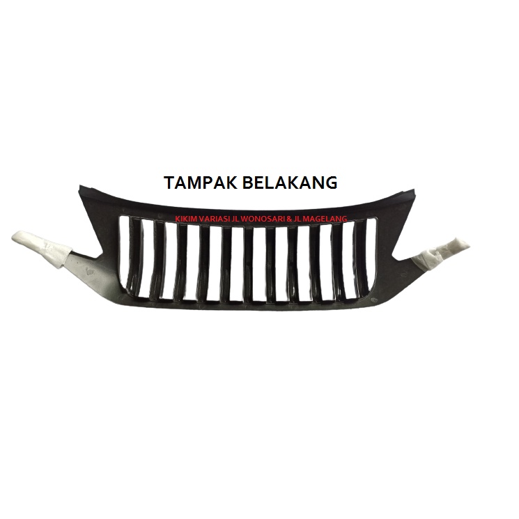 GRILL BRV 2016 APOLLO HITAM LIST CHROME JSL