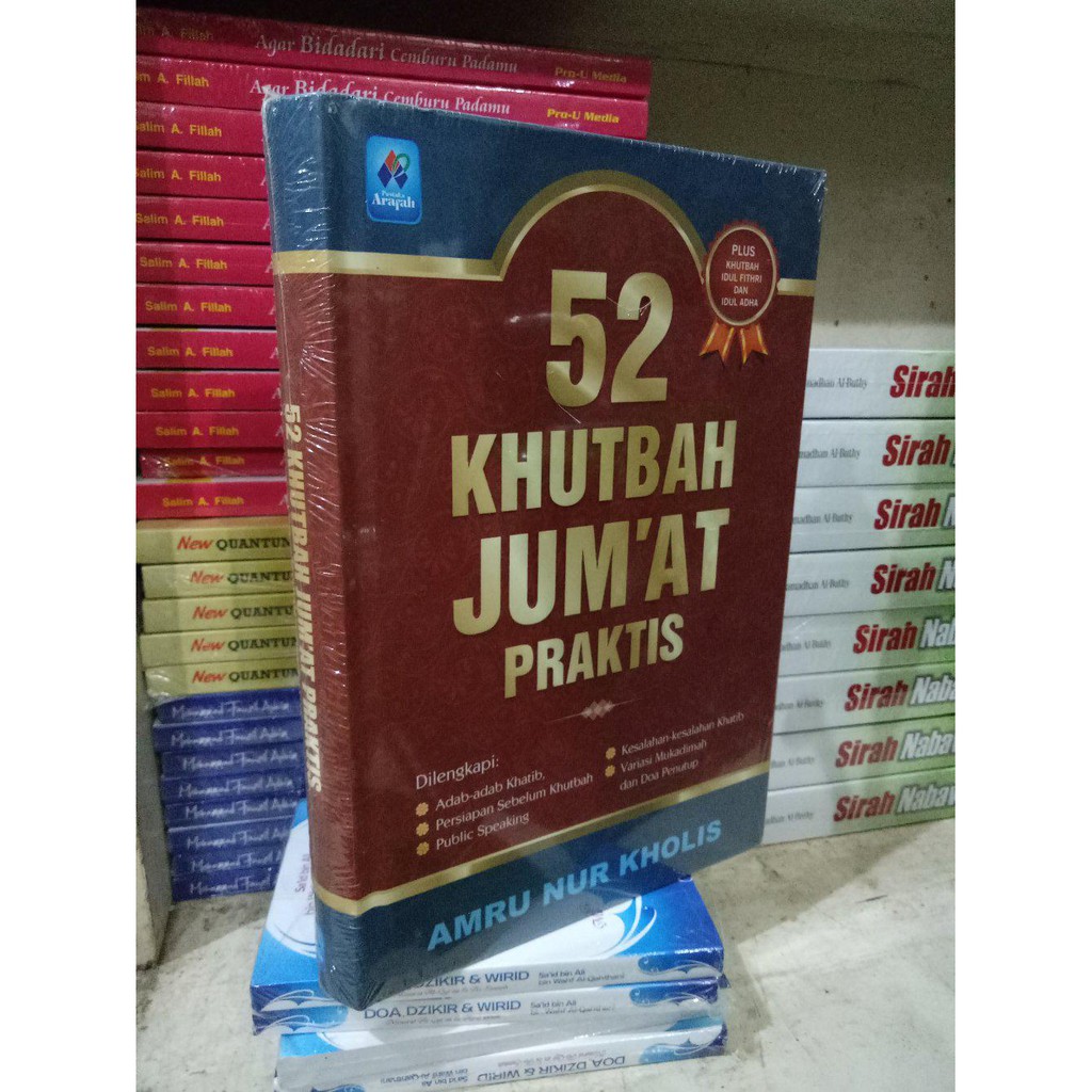 Jual buku buku 52 Khutbah Jum at Praktis. .Amru Nur Cholis