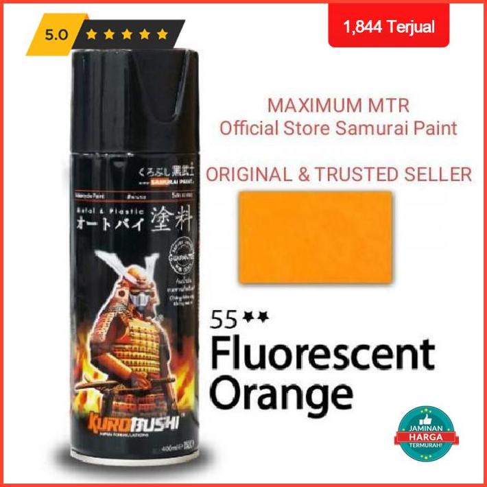 

Super Sale Samurai Paint/Orange Stabilo-Fluoroscent Orange 55**-Cat Semprot Arsol Exclusive