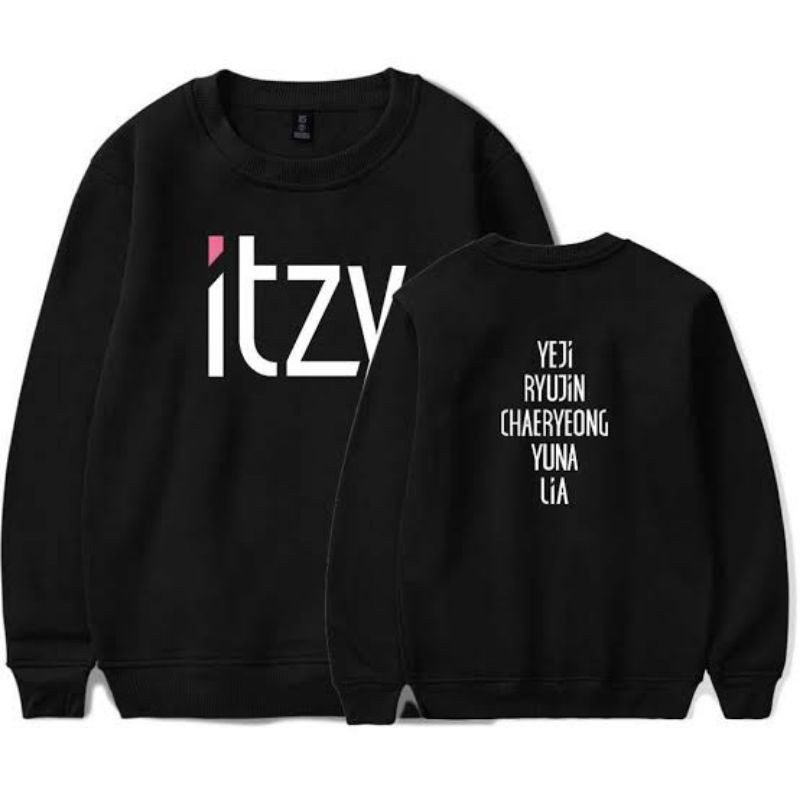 Sweater Basic Itzy full nama member