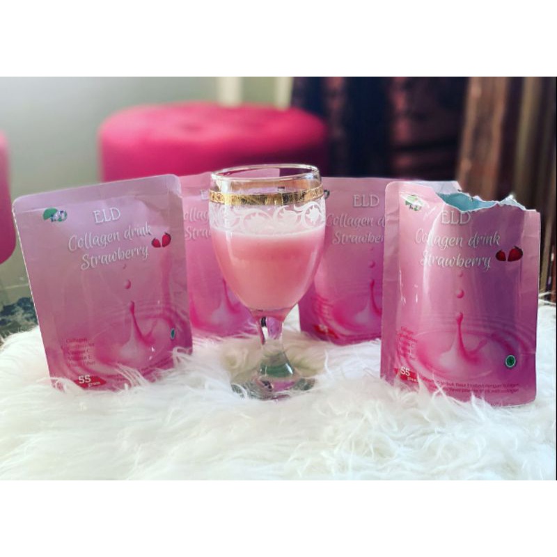 ELD COLLAGEN drink Strawberry