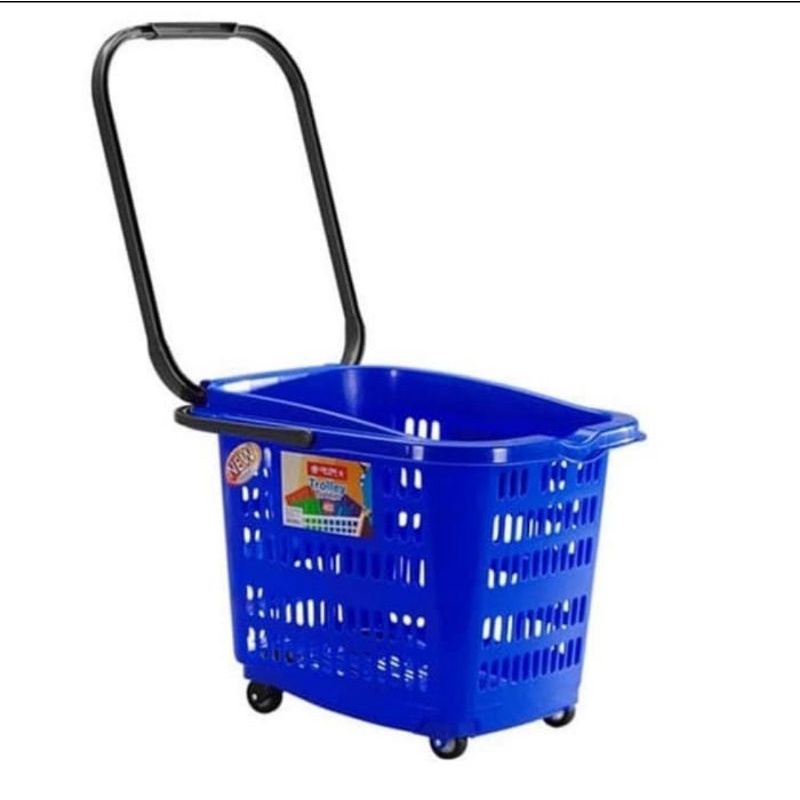 Lion Star BW-32 Trolley Basket 46S KERANJANG BELANJA SUPERMARKET