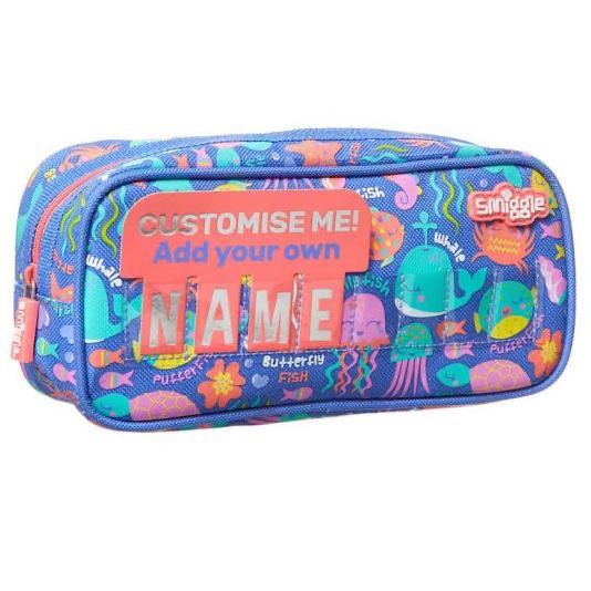 

SMIGGLE PENCIL CASE CUSTOMISE ME ADD YOUR OWN NAME ORIGINAL