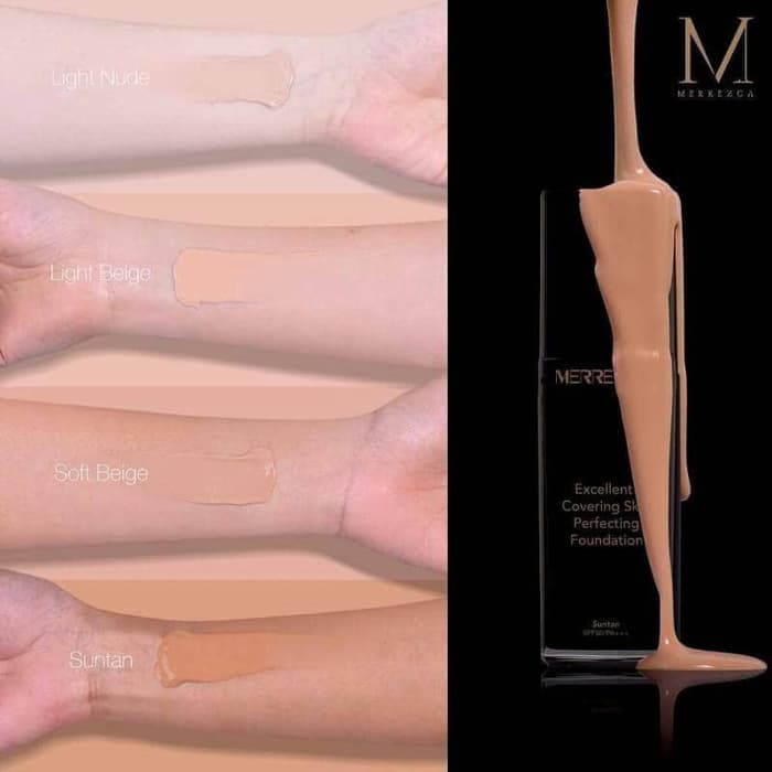 MERREZCA EXCELLENT COVERING SKIN PERFECTING FOUNDATION