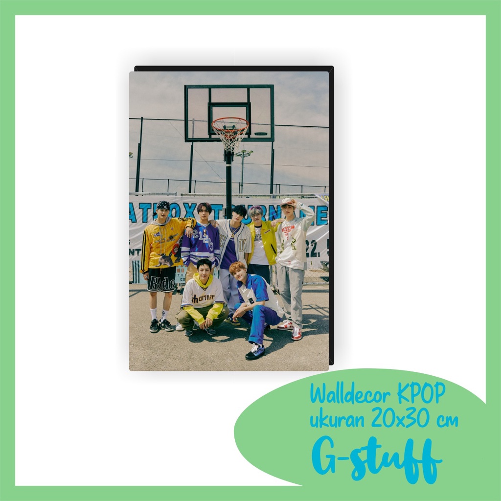 WALLDECOR NCT DREAM BEATBOX UKURAN 20X30 CM WALL DECOR POSTER KAYU HIASAN DINDING KPOP