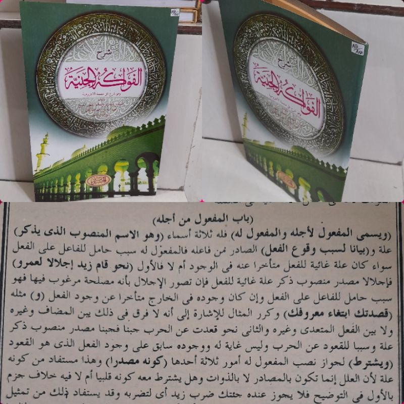 Syarah Fawakihul janiyyah/ Fawakihul janiyah 'ala mutammimah Jurumiyyah