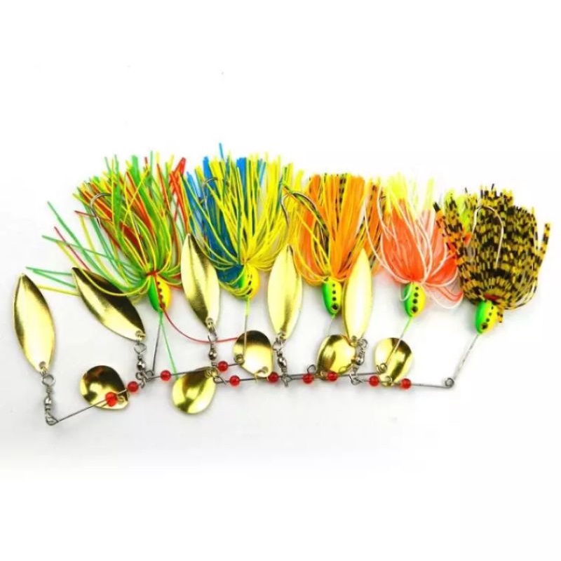 (L06) Umpan Pancing Hard Spinner / Umpan Casting Gabus Toman