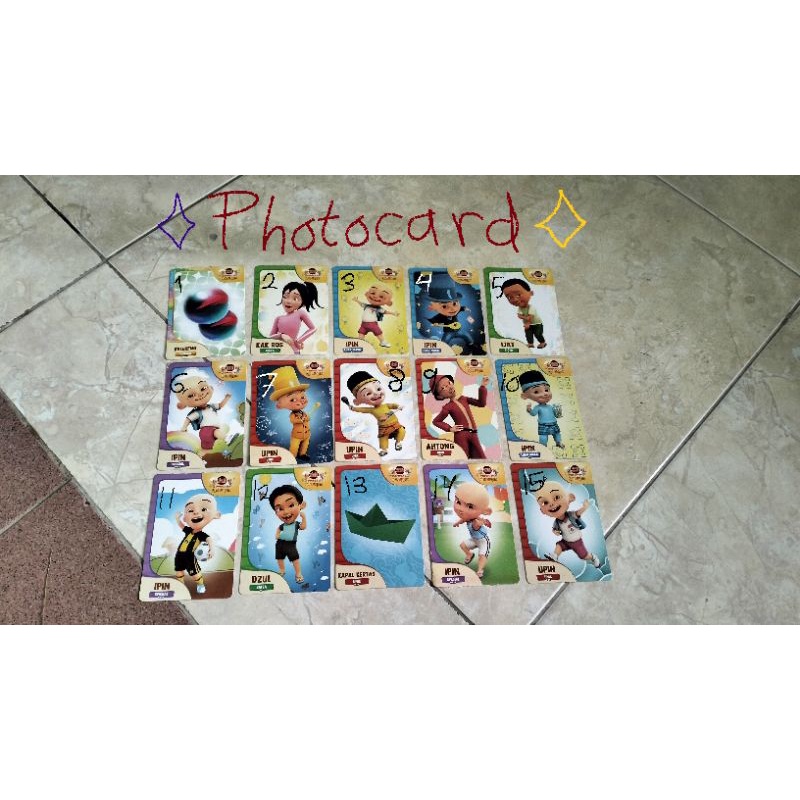 Photocard UPIN IPIN (Choki-Choki)