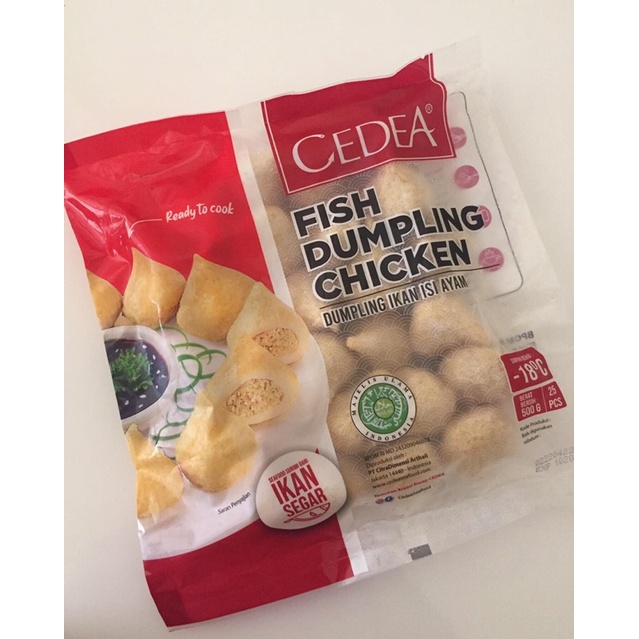 

Cedea dumpling ayam 500gram