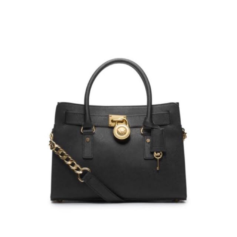 Michael Kors Hamilton Medium Black (preloved)