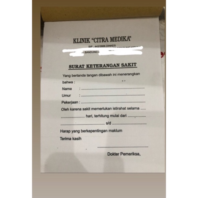 Klinik Yang Bisa Beli Surat Dokter Terdekat Kumpulan