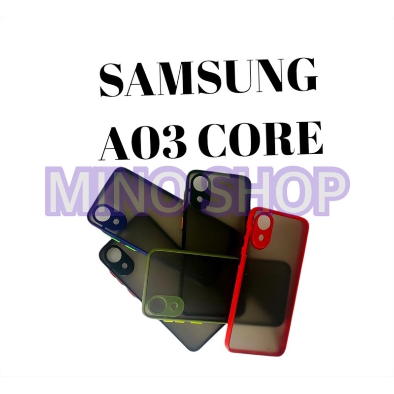 SOFTCASE SAMSUNG A03 CORE - HARDCASE DOVE MYCHOICE + PC - AEROCASE