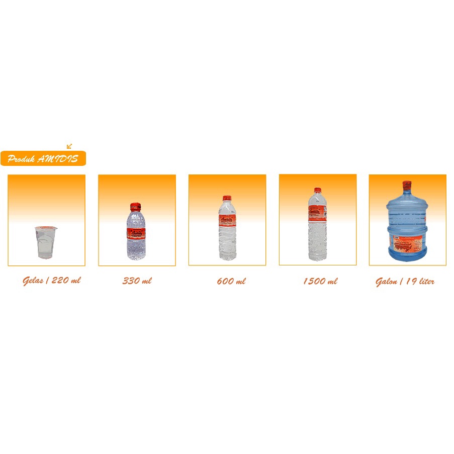 

Air Minum Kemasan Merk Amidis per Dus