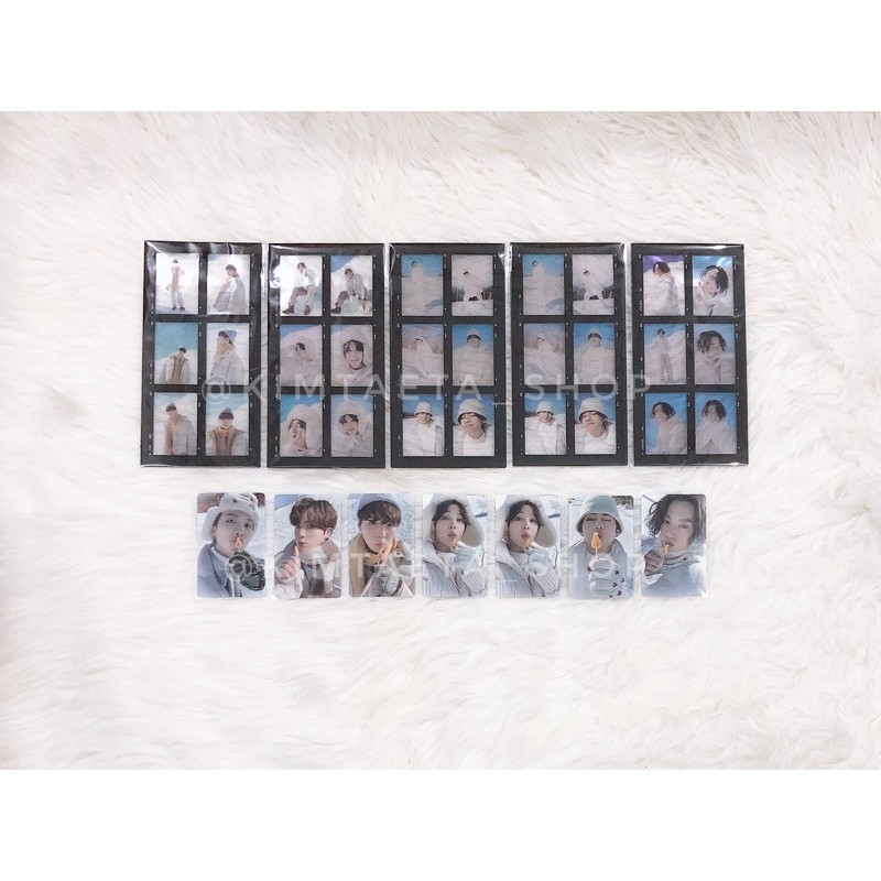 BTS WINTER PACKAGE 2021 Jin photocard seokjin photocard