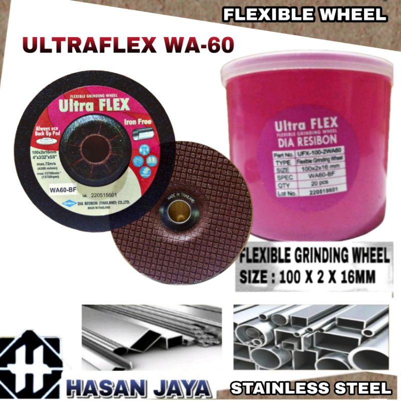 Jual Batu Gerinda Flexibel Ultraflex Inch X Mm Wa Bf Shopee