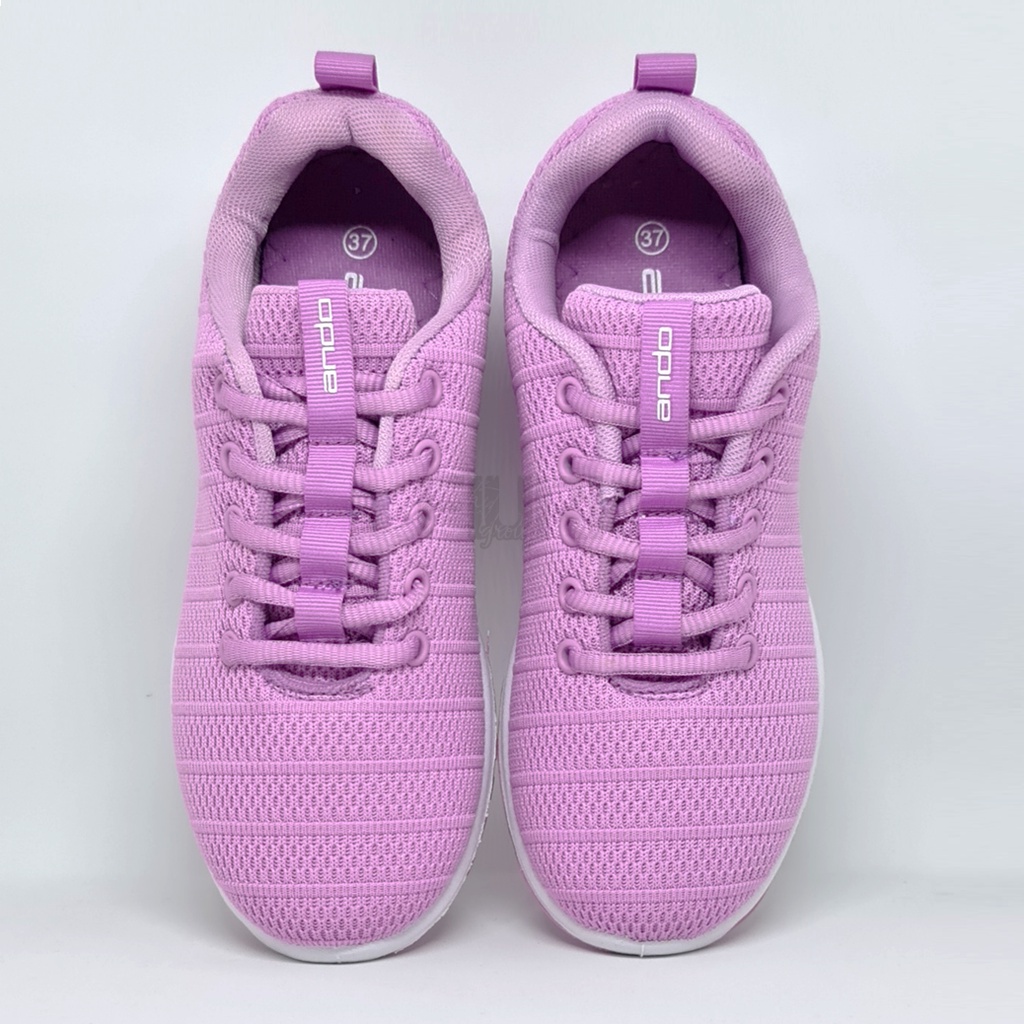 FIURI - ANDO ORIGINAL - REBECCA 37-40 LILAC- SEPATU SNEAKERS SPORT KANVAS SOL KARET ANAK PEREMPUAN - SEPATU KETS FASHION TRENDY WANITA DEWASA - SEPATU OLAHRAGA LARI FITNES SENAM KERJA KULIAH BERTALI CEWEK MURAH PROMO DISKON BONUS KAOS KAKI