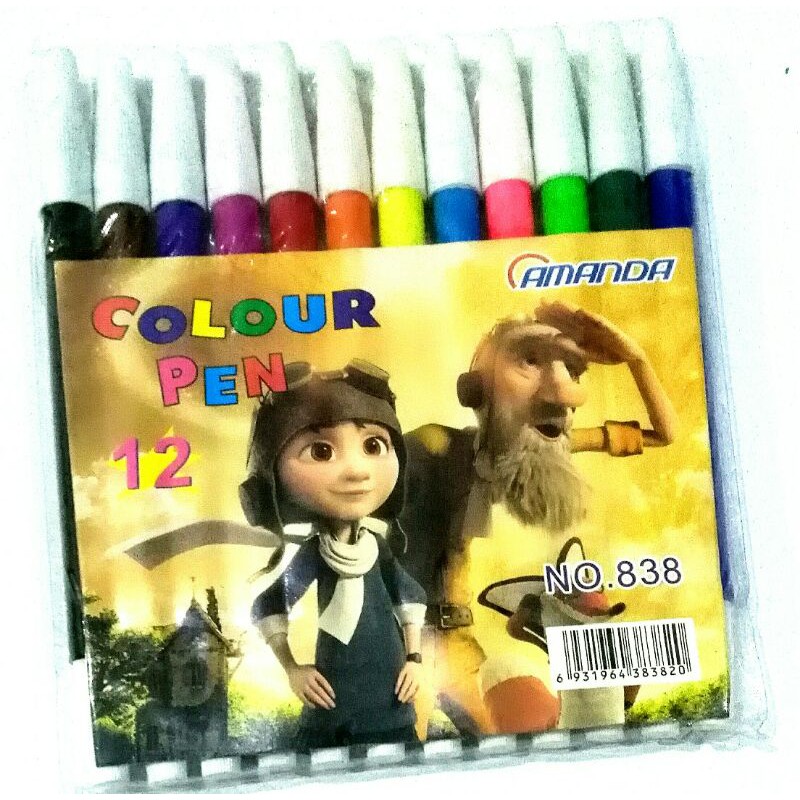 

Pensil Spidol Warna isi 12 pcs