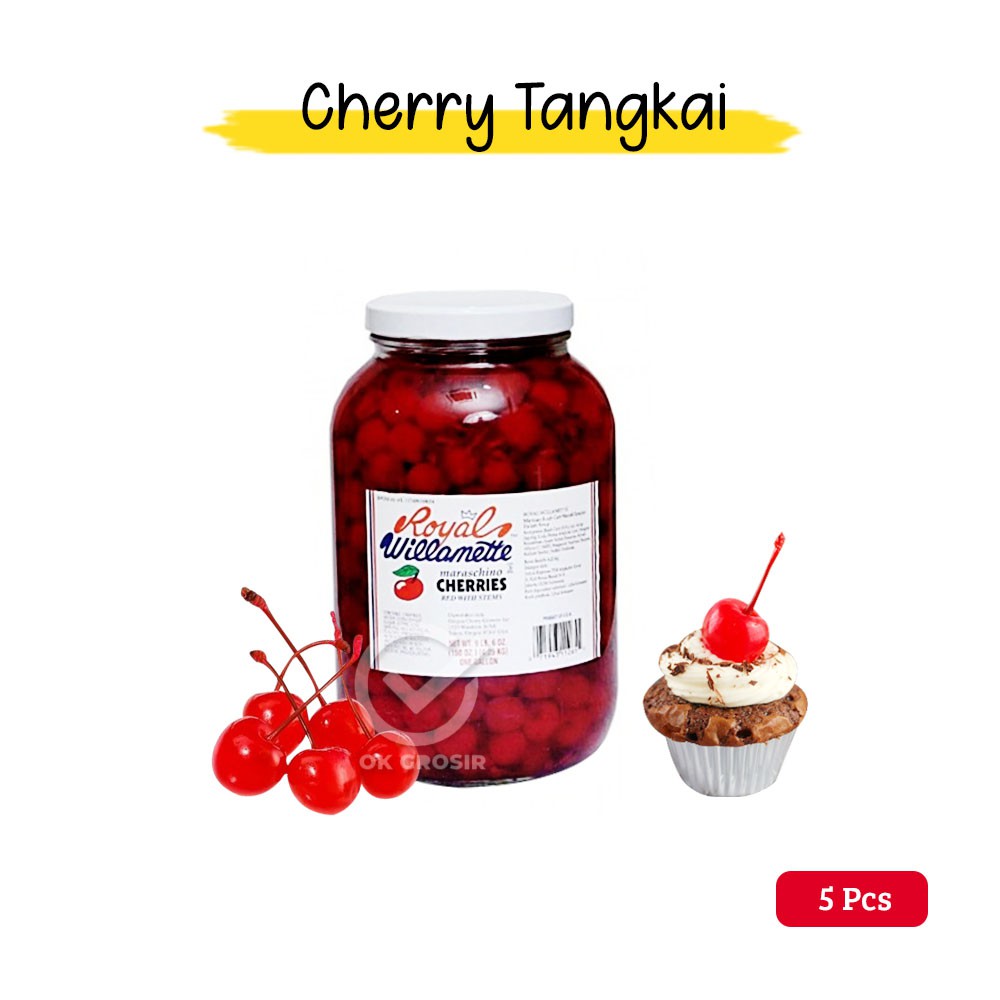 

Cherry Merah Tangkai (5 Pcs)