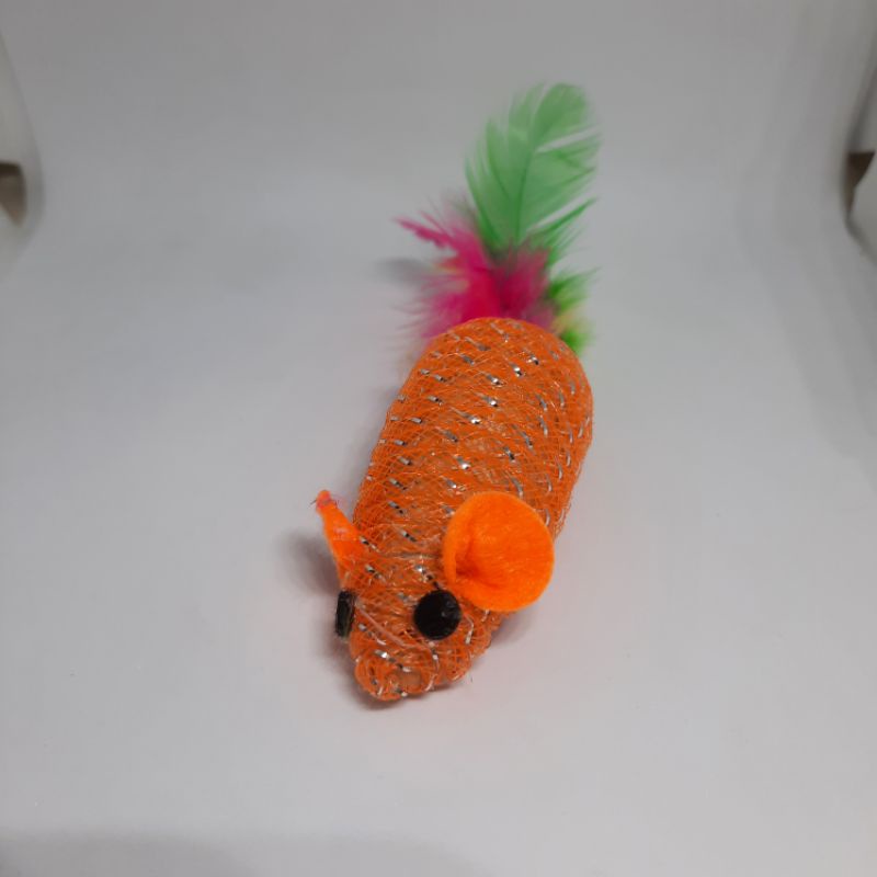 Mainan Kucing Bentuk Tikus / Mainan Tikus / Mainan Kucing / Tikus-Tikusan / Tikus Karet