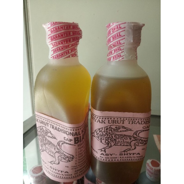 Minyak Urut Karo cap Biawak