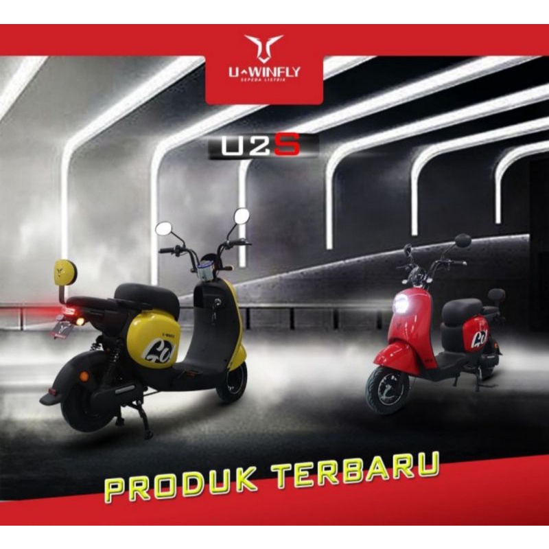SEPEDA LISTRIK MOTOR UWINFLY U2S NEW