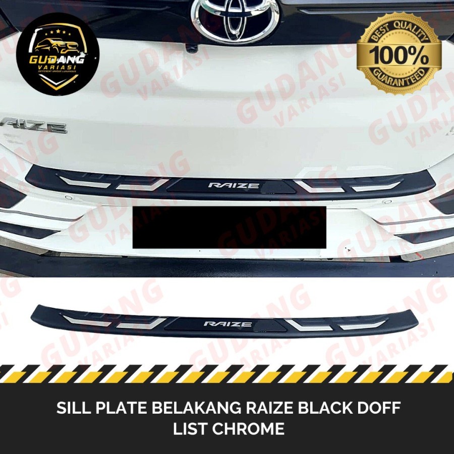 Sillplate belakang Raize 2021