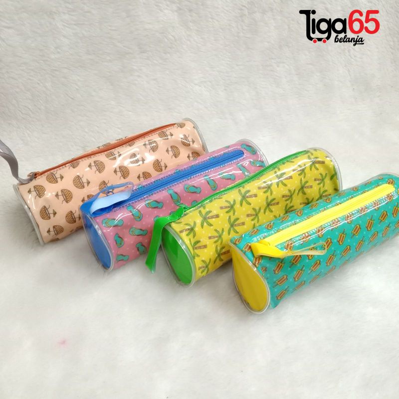 365 POUCH PENCIL BAG #40191 BULAT Tempat Pensil / Pouch Penyimpanan pensil / D65 / 9620