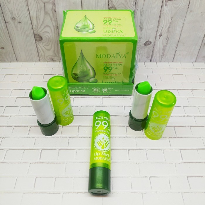 Lipbalm/Lipstik ALOE VERA 99% SOOTHING GEL Berkualitas Terbaik